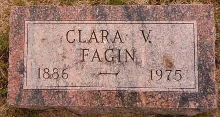 FAGIN, CLARA V - Dallas County, Iowa | CLARA V FAGIN 