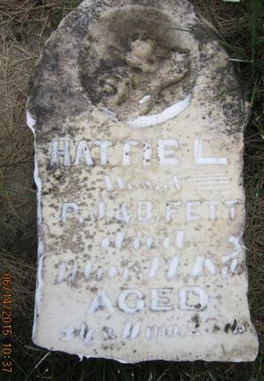 FETT, HATTIE L - Dallas County, Iowa | HATTIE L FETT 