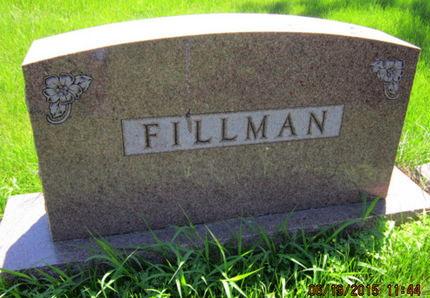 FILLMAN, FAMILY STONE - Dallas County, Iowa | FAMILY STONE FILLMAN 