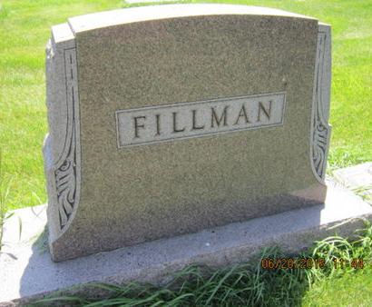FILLMAN, FAMILY STONE - Dallas County, Iowa | FAMILY STONE FILLMAN 