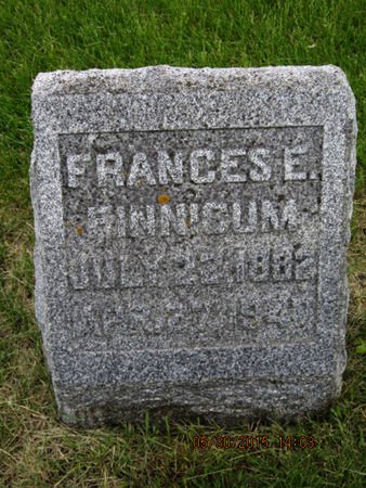 FINNICUM, FRANCES E - Dallas County, Iowa | FRANCES E FINNICUM 