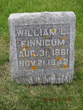 FINNICUM, WILLIAM L - Dallas County, Iowa | WILLIAM L FINNICUM 