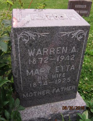 FISHER, MARY ETTA - Dallas County, Iowa | MARY ETTA FISHER 