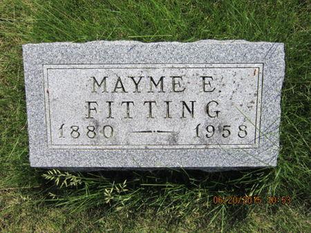 FITTING, MAYME E - Dallas County, Iowa | MAYME E FITTING 