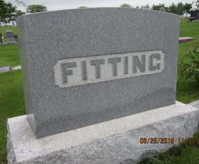 FITTING, FAMILY STONE - Dallas County, Iowa | FAMILY STONE FITTING 