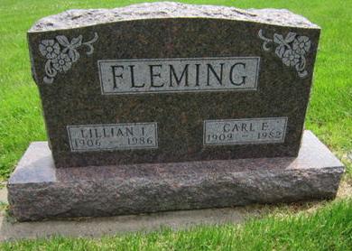 FLEMING, LILLIAN I - Dallas County, Iowa | LILLIAN I FLEMING 
