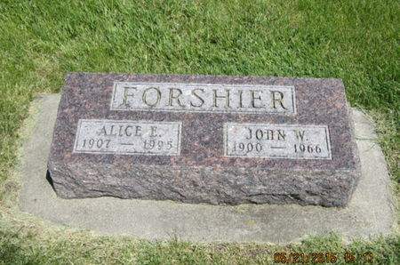 FORSHIER, JOHN W - Dallas County, Iowa | JOHN W FORSHIER 
