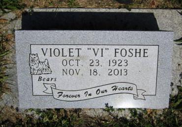 FOSHE, VIOLET - Dallas County, Iowa | VIOLET FOSHE 