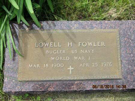 FOWLER, LOWELL H - Dallas County, Iowa | LOWELL H FOWLER 