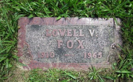 FOX, LOWELL V - Dallas County, Iowa | LOWELL V FOX 