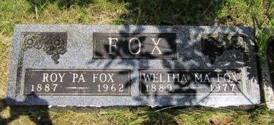FOX, ROY FOX - Dallas County, Iowa | ROY FOX FOX 