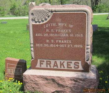 FRAKES, LOTTIE - Dallas County, Iowa | LOTTIE FRAKES 