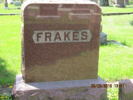 FRAKES, FAMILY STONE - Dallas County, Iowa | FAMILY STONE FRAKES 
