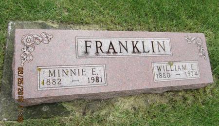 FRANKLIN, WILLIAM E - Dallas County, Iowa | WILLIAM E FRANKLIN 