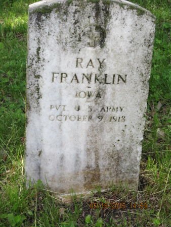 FRANKLIN, RAY - Dallas County, Iowa | RAY FRANKLIN 