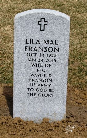 TEASDALE FRANSON, LILA MAE - Dallas County, Iowa | LILA MAE TEASDALE FRANSON 