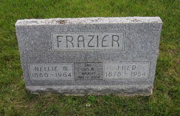 FRAZIER, NELLIE M - Dallas County, Iowa | NELLIE M FRAZIER 