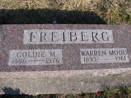 FREIBERG, WARREN MOOD - Dallas County, Iowa | WARREN MOOD FREIBERG 