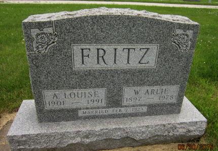 FRITZ, W ARLIE - Dallas County, Iowa | W ARLIE FRITZ 