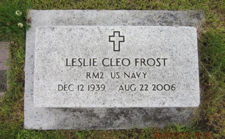 FROST, LESLIE CLEO - Dallas County, Iowa | LESLIE CLEO FROST 