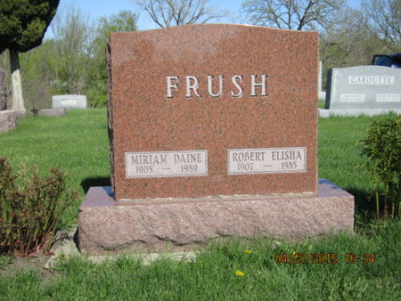 FRUSH, ROBERT ELISHA - Dallas County, Iowa | ROBERT ELISHA FRUSH 
