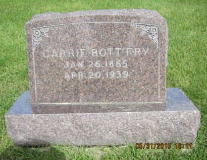 BOTT FRY, CARRIE - Dallas County, Iowa | CARRIE BOTT FRY 