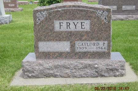 FRYE, GAYLORD P - Dallas County, Iowa | GAYLORD P FRYE 