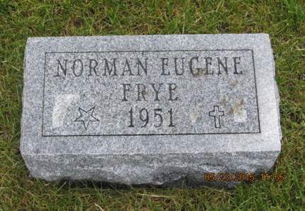 FRYE, NORMAN EUGENE - Dallas County, Iowa | NORMAN EUGENE FRYE 