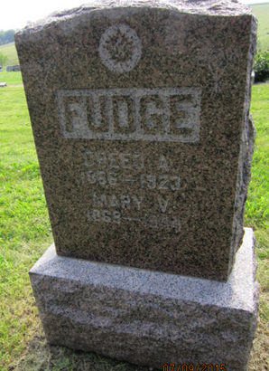 FUDGE, MARY V - Dallas County, Iowa | MARY V FUDGE 