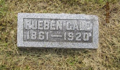 GALE, RUEBEN - Dallas County, Iowa | RUEBEN GALE 
