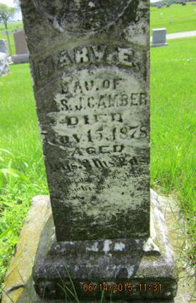 GAMBER, MARY E - Dallas County, Iowa | MARY E GAMBER 