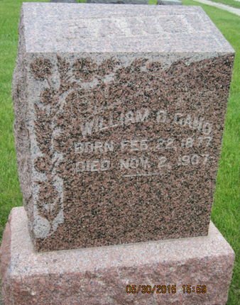 GANO, WILLIAM D - Dallas County, Iowa | WILLIAM D GANO 