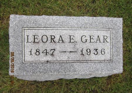 GEAR, LEORA E - Dallas County, Iowa | LEORA E GEAR 