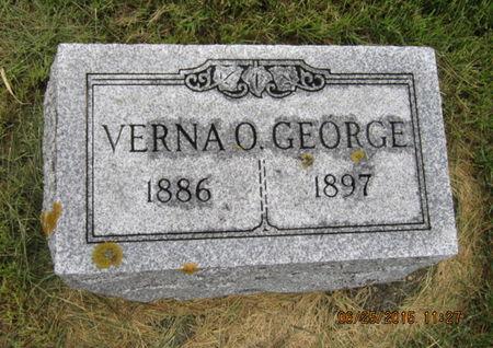 GEORGE, VERNA O - Dallas County, Iowa | VERNA O GEORGE 