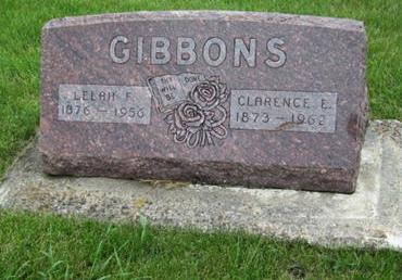 GIBBONS, LELAH F - Dallas County, Iowa | LELAH F GIBBONS 