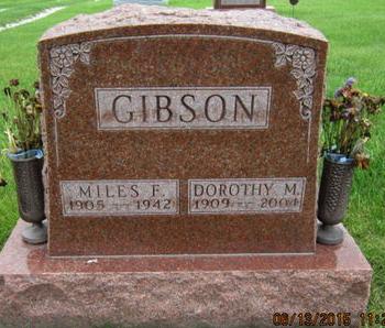 GIBSON, MILES F - Dallas County, Iowa | MILES F GIBSON 