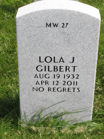 GILBERT, LOLA J - Dallas County, Iowa | LOLA J GILBERT 
