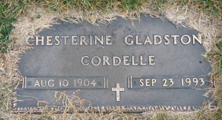 GLADSTON CORDELLE, CHESTERINE - Dallas County, Iowa | CHESTERINE GLADSTON CORDELLE 