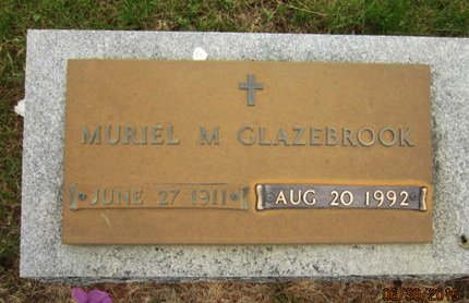 GLAZEBROOK, MURIEL M - Dallas County, Iowa | MURIEL M GLAZEBROOK 