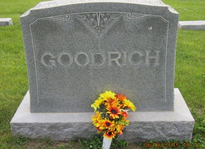 GOODRICH, FAMILY STONE - Dallas County, Iowa | FAMILY STONE GOODRICH 
