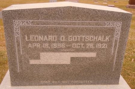 GOTTSCHALK, LEONAD O. - Dallas County, Iowa | LEONAD O. GOTTSCHALK 