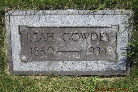 GOWDEY, LEAH - Dallas County, Iowa | LEAH GOWDEY 