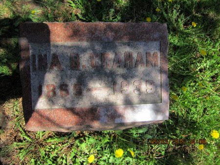 GRAHAM, INA B - Dallas County, Iowa | INA B GRAHAM 