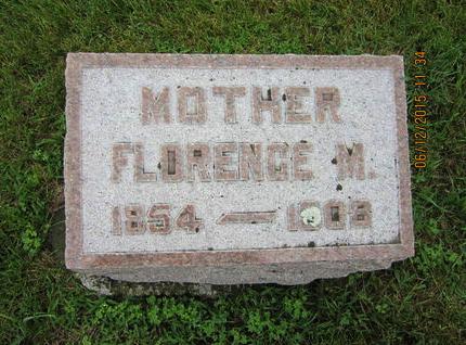 GREGG, FLORENCE M - Dallas County, Iowa | FLORENCE M GREGG 