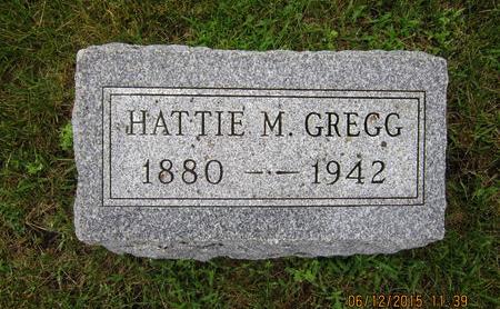 GREGG, HATTIE M - Dallas County, Iowa | HATTIE M GREGG 