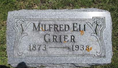 GRIER, MILFRED ELI - Dallas County, Iowa | MILFRED ELI GRIER 