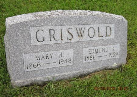 GRISWOLD, EDMUND B - Dallas County, Iowa | EDMUND B GRISWOLD 
