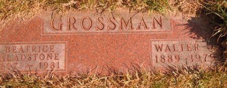 GLADSTONE GROSSMAN, BEATRICE - Dallas County, Iowa | BEATRICE GLADSTONE GROSSMAN 