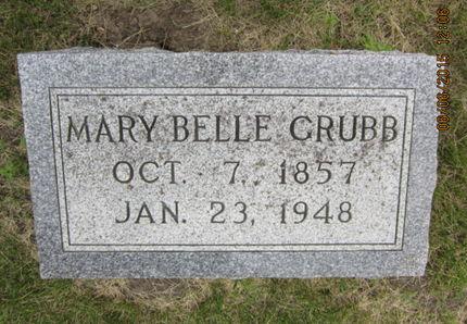 GRUBB, MARY BELLE - Dallas County, Iowa | MARY BELLE GRUBB 