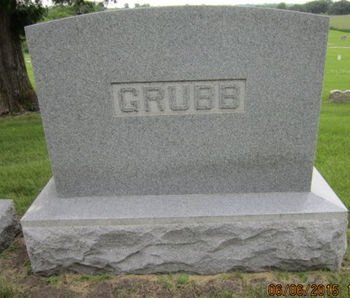 GRUBB, FAMILY STONE - Dallas County, Iowa | FAMILY STONE GRUBB 